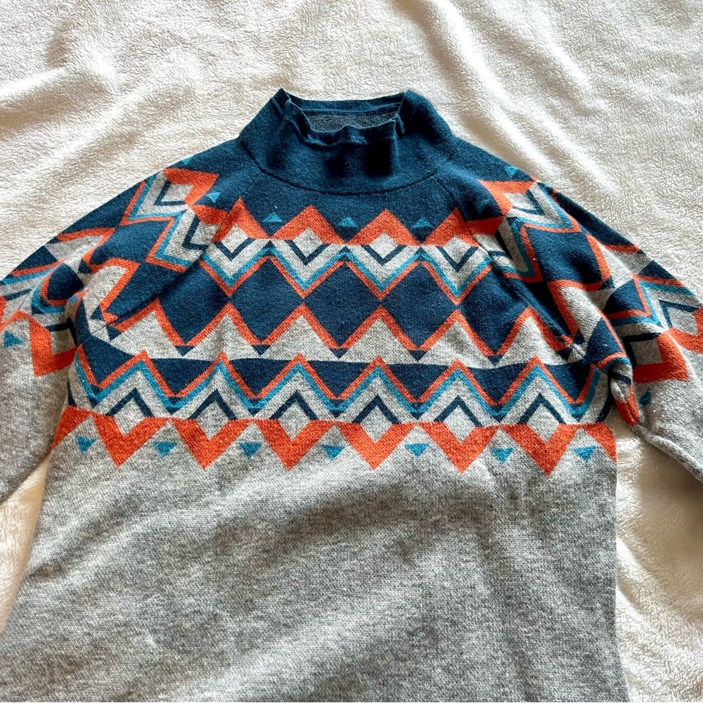 Title Nine fair isle sweater